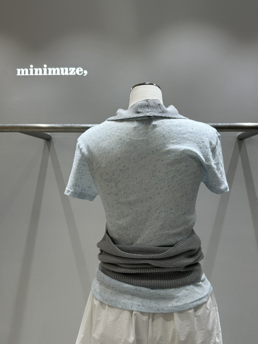 MINIMUZE韓國直郵女裝新品25春夏熱賣職業時尚真品吊帶背心MINIMUZE吊帶/背心