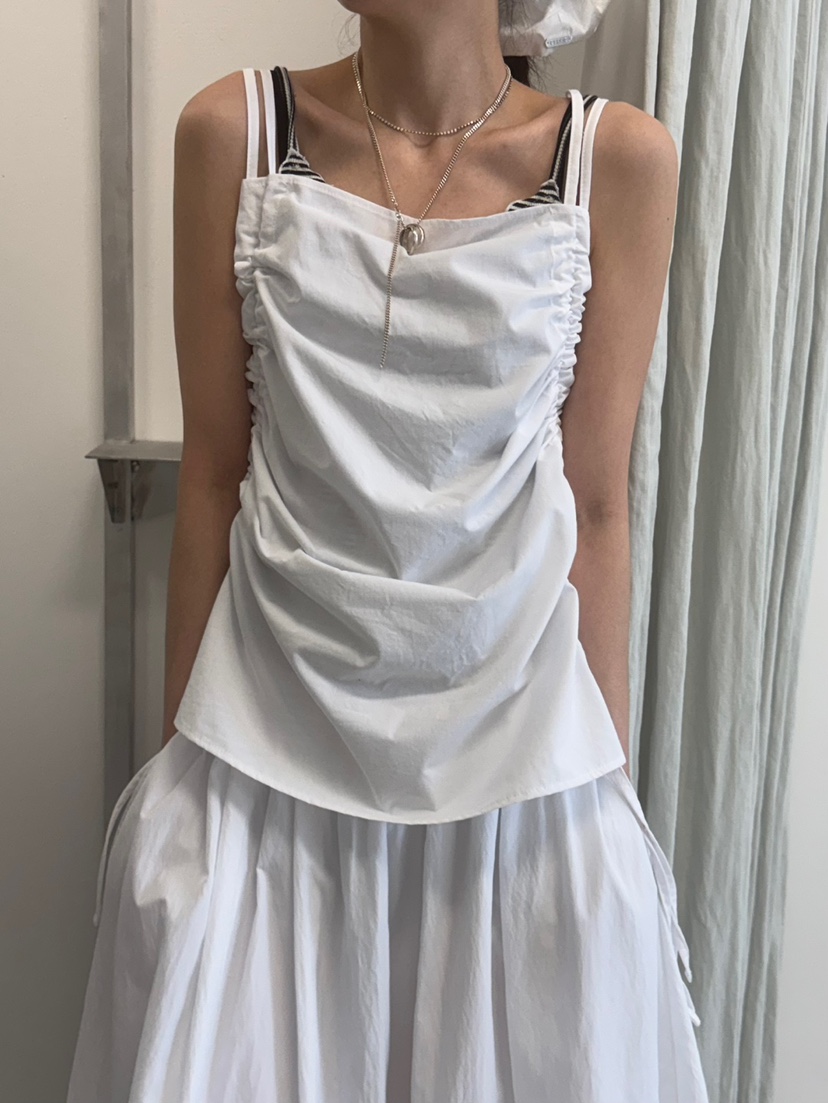 MINIMUZE韓國直郵女士新款職業人氣休閑熱賣25春夏吊帶背心MINIMUZE吊帶/背心