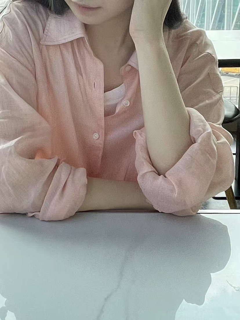 TAF韓國直郵女裝新款推薦熱賣人氣25春夏時尚襯衫蕾絲衫亞麻布TAF襯衫/蕾絲衫