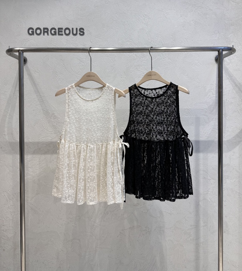 GORGEOUS東大門代購女士新品真品25春夏休閑職業推薦吊帶背心GORGEOUS吊帶/背心