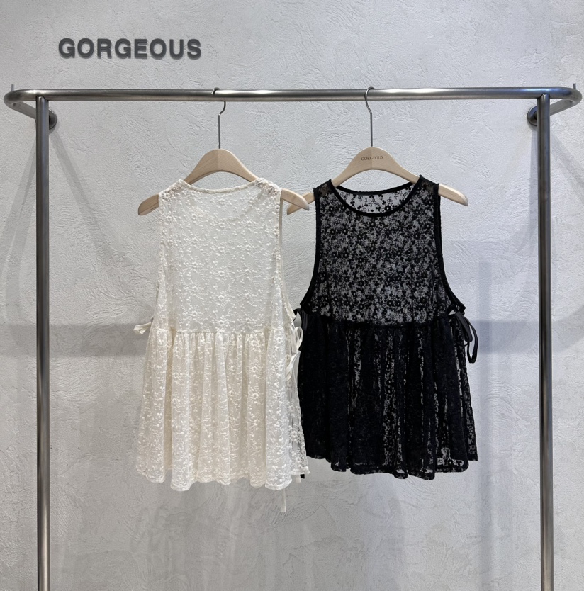 GORGEOUS東大門代購女士新品真品25春夏休閑職業推薦吊帶背心GORGEOUS吊帶/背心