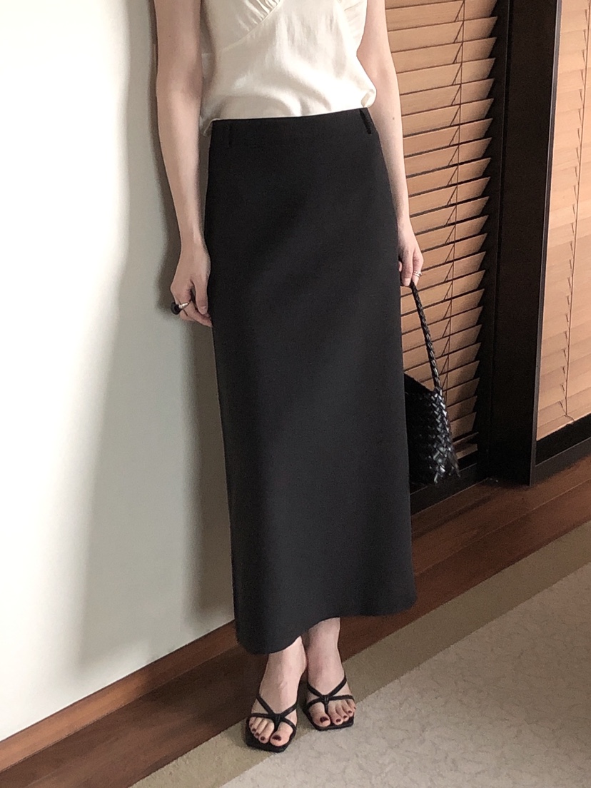 LE BUTTER東大門實拍女士新款熱賣真品人氣25春夏長裙不含腰帶LE BUTTER長裙