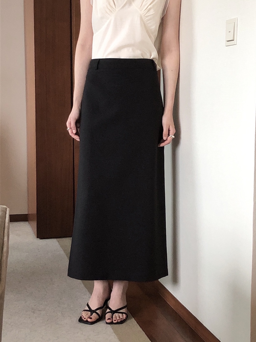 LE BUTTER東大門實拍女士新款熱賣真品人氣25春夏長裙不含腰帶LE BUTTER長裙圖色3