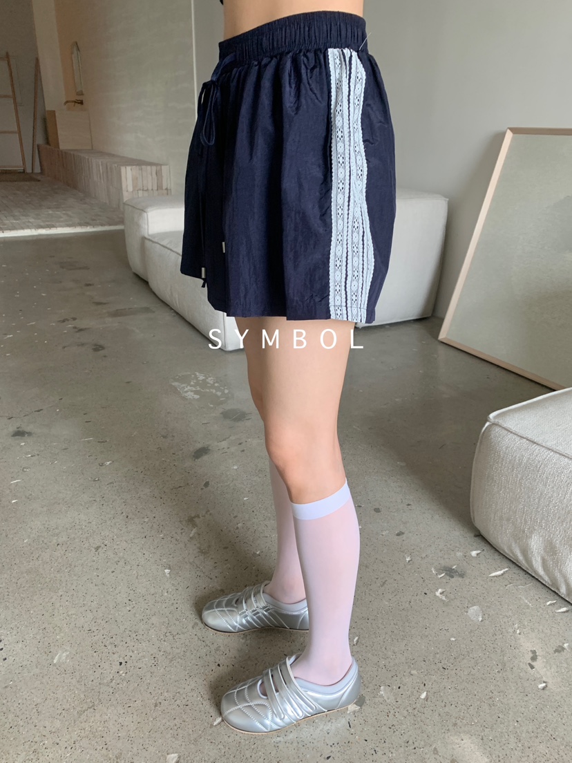 SYMBOL韓國直郵女裝新款推薦時尚熱賣人氣25春夏職業休閑短褲SYMBOL短褲