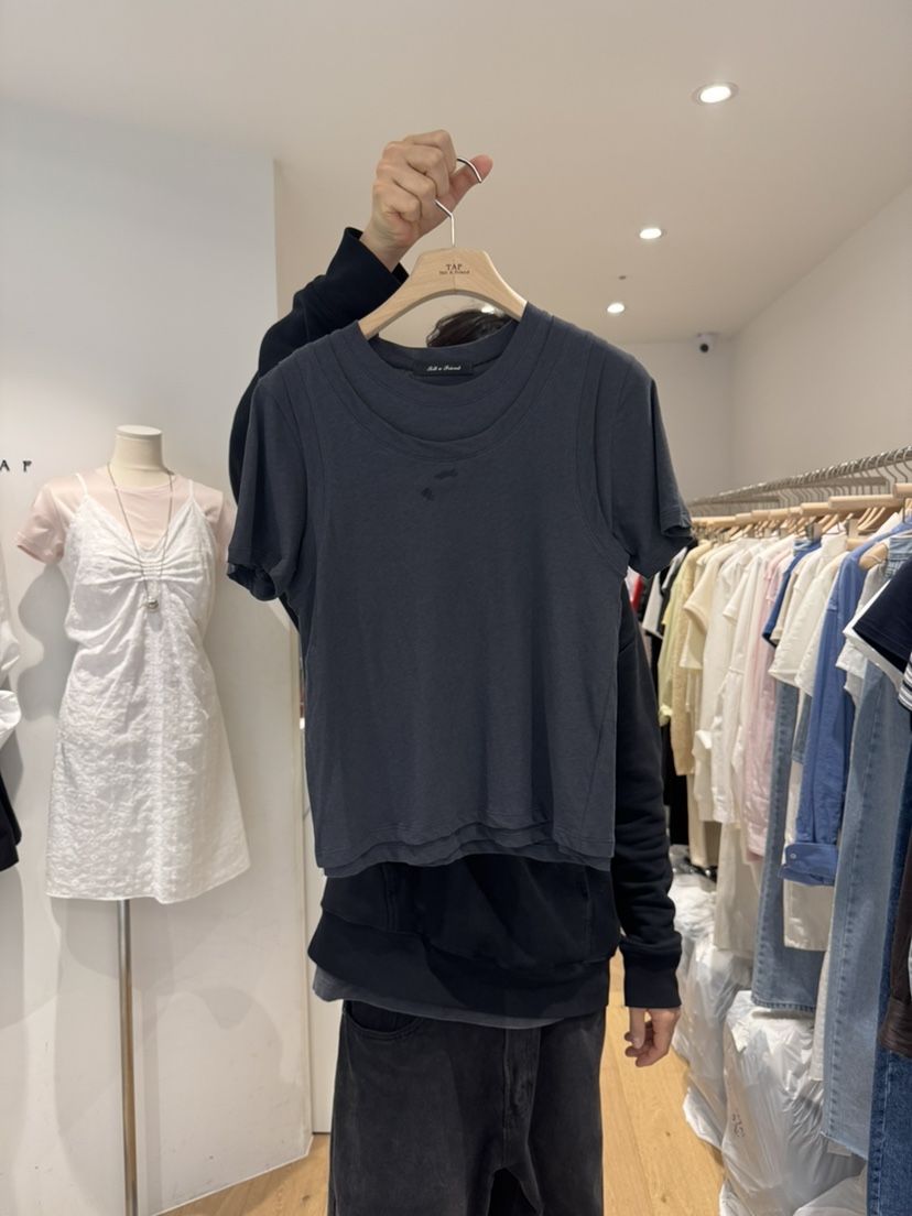 TAF東大門直郵女裝新品熱賣時尚職業推薦休閑真品25春夏套裝套裝TAF套裝圖色2