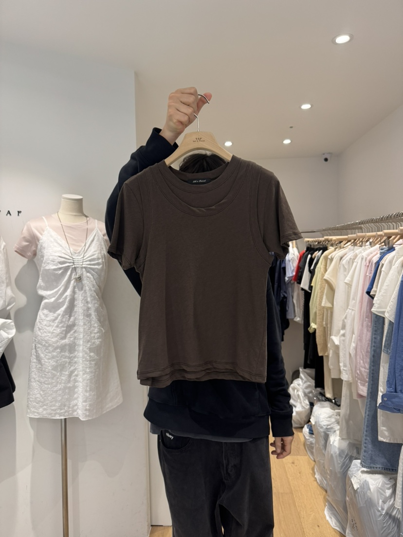 TAF東大門直郵女裝新品熱賣時尚職業推薦休閑真品25春夏套裝套裝TAF套裝圖色3