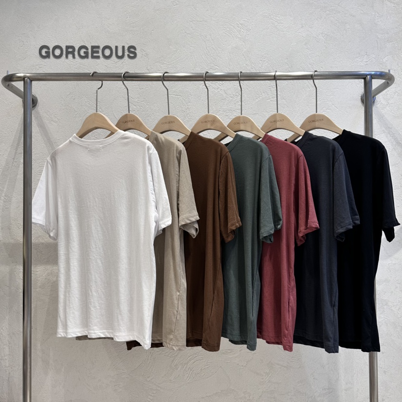 GORGEOUS韓國直郵㊣女裝新款休閑人氣時尚推薦熱賣25春夏T恤GORGEOUST恤