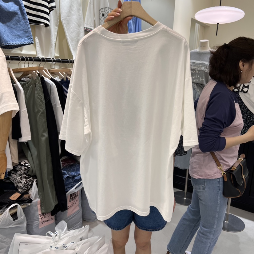 DAISY DRESS韓國直郵㊣女裝新款25春夏熱賣時尚人氣休閑T恤DAISY DRESST恤