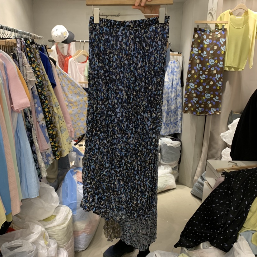 LOGROAD韓國直郵㊣東大門實拍女裝新品時尚熱賣半身裙中短裙LOG ROAD半身裙/中短裙
