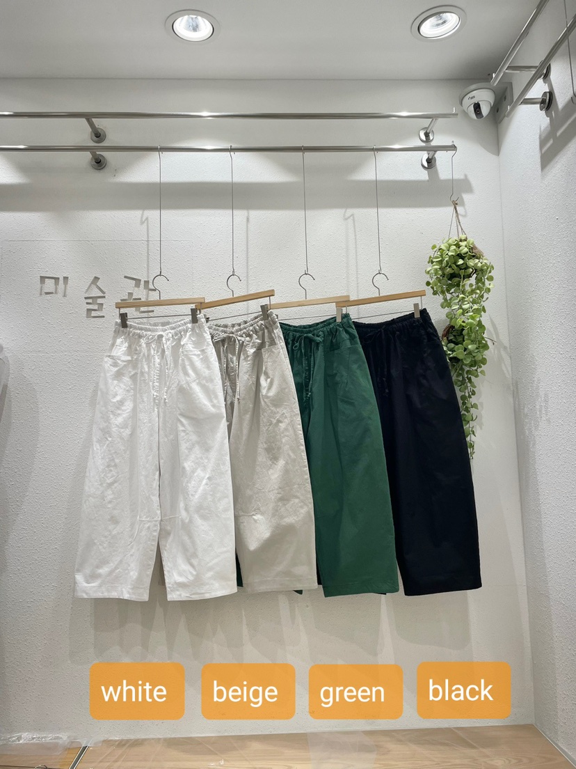 GALLERY-A韓國㊣直郵東大門代購女裝新品熱賣時尚休閑褲口袋GALLERY休閑褲