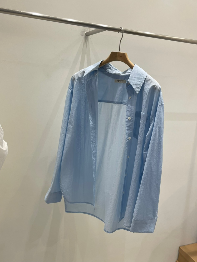 KINOA韓國㊣直郵東大門代購女裝新款休閑熱賣25春夏襯衫蕾絲衫KINOA襯衫/蕾絲衫圖色2
