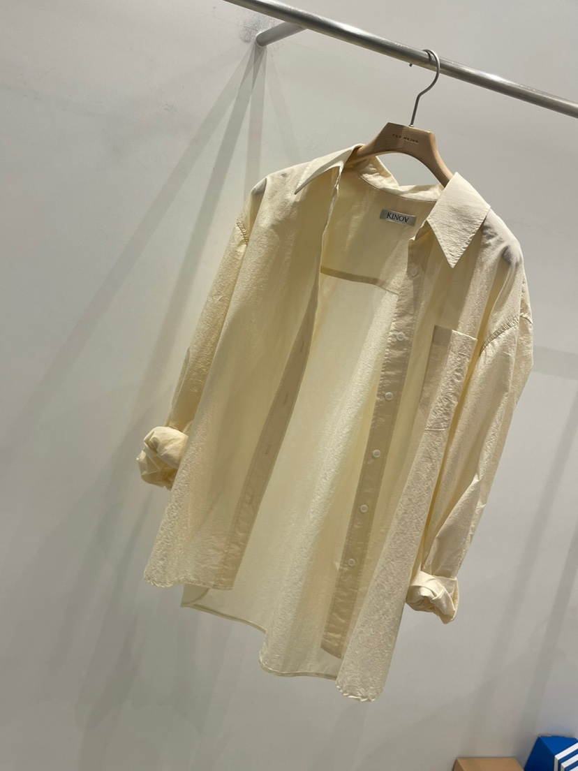 KINOA韓國㊣直郵東大門代購女裝新款休閑熱賣25春夏襯衫蕾絲衫KINOA襯衫/蕾絲衫圖色3