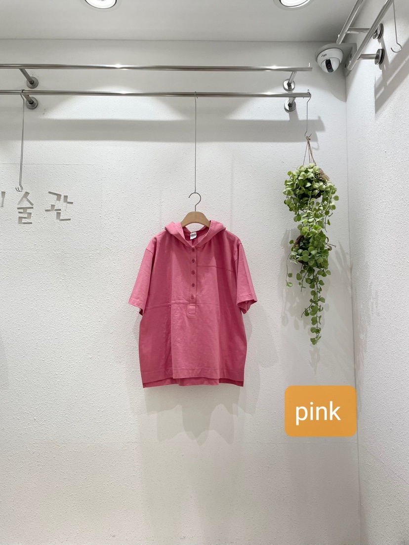 GALLERY-A直郵韓國代購㊣女裝新款熱賣25春夏推薦人氣T恤連帽GALLERYT恤圖色3