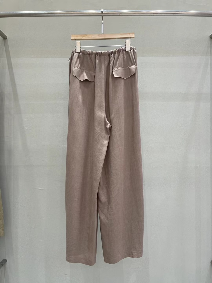 MU i韓國直郵㊣東大門實拍女裝新品25春夏熱賣時尚推薦休閑褲Mu:i-Q休閑褲