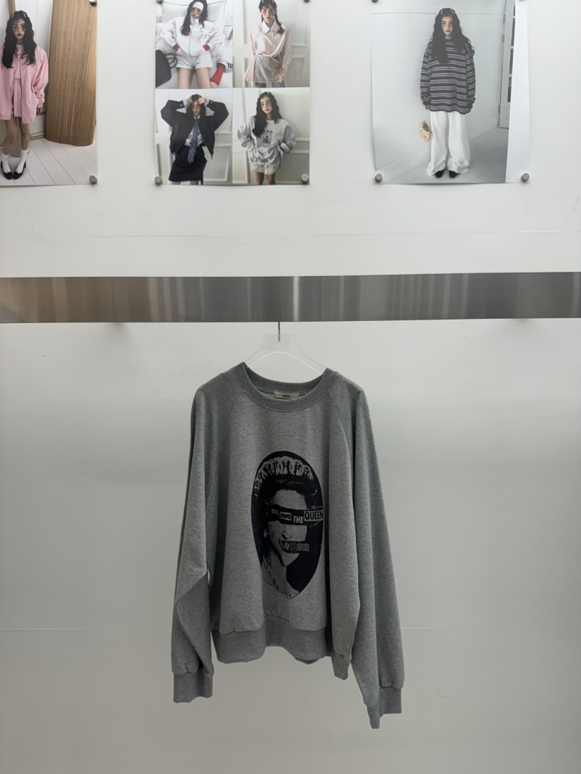 AMOOD韓國直郵女裝新品推薦職業25春夏人氣休閑熱賣時尚衛衣AMOOD衛衣圖色2