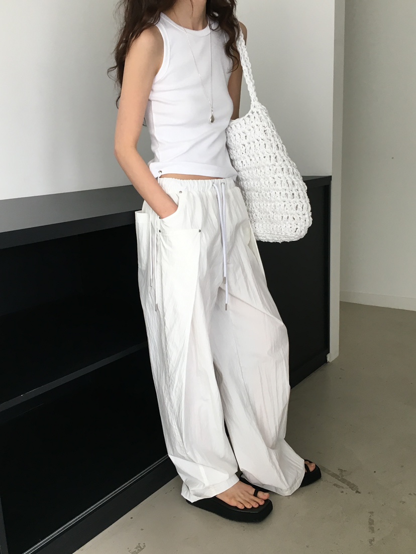 MONDAYMORING韓國代購女士新品熱賣職業人氣真品推薦休閑褲MONDAYMORING休閑褲