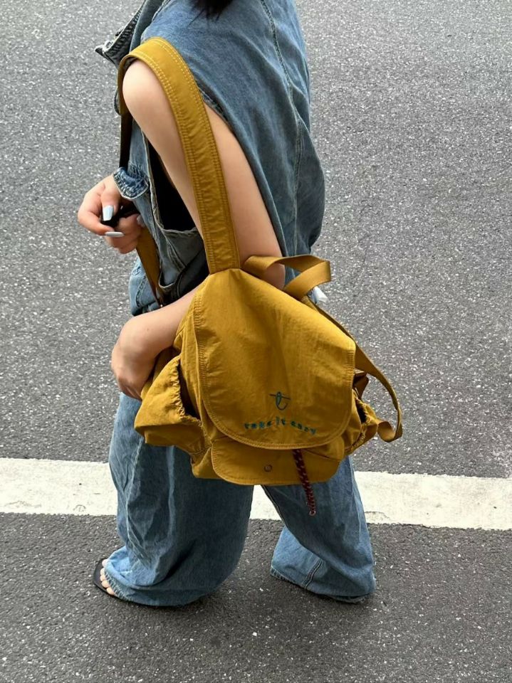 TROUVAILLE東大門直郵女裝新款25春夏職業時尚推薦雙肩背包TROUVAILLE雙肩背包