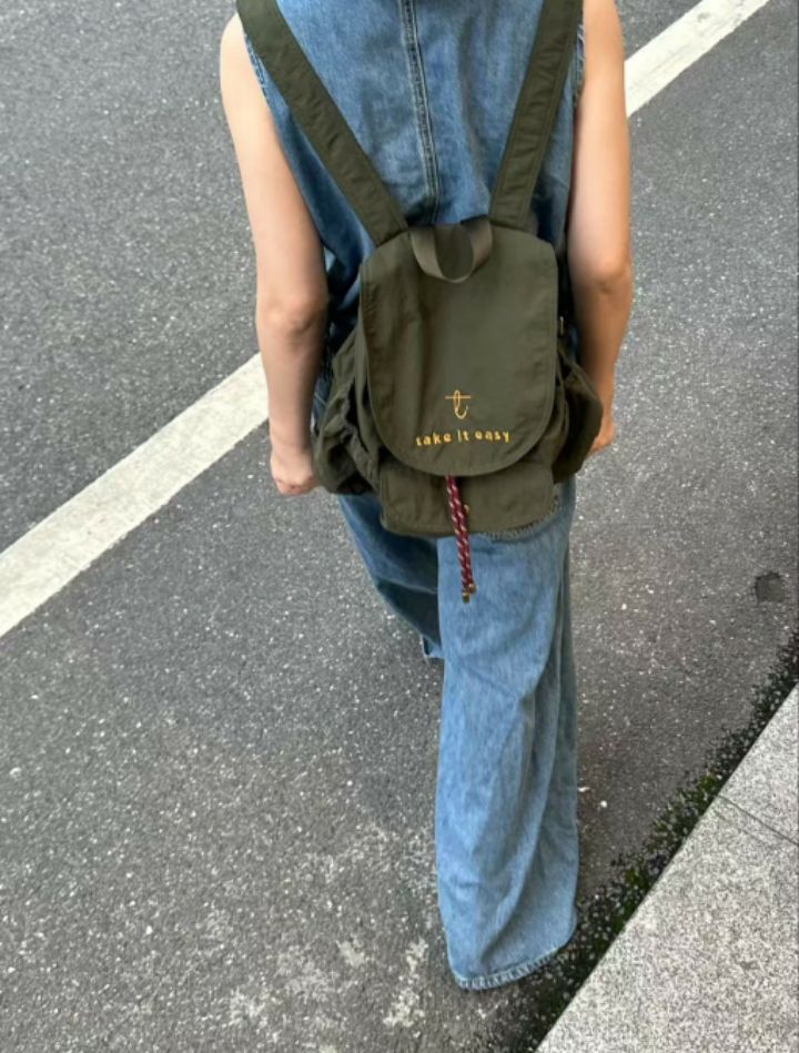 TROUVAILLE東大門直郵女裝新款25春夏職業時尚推薦雙肩背包TROUVAILLE雙肩背包