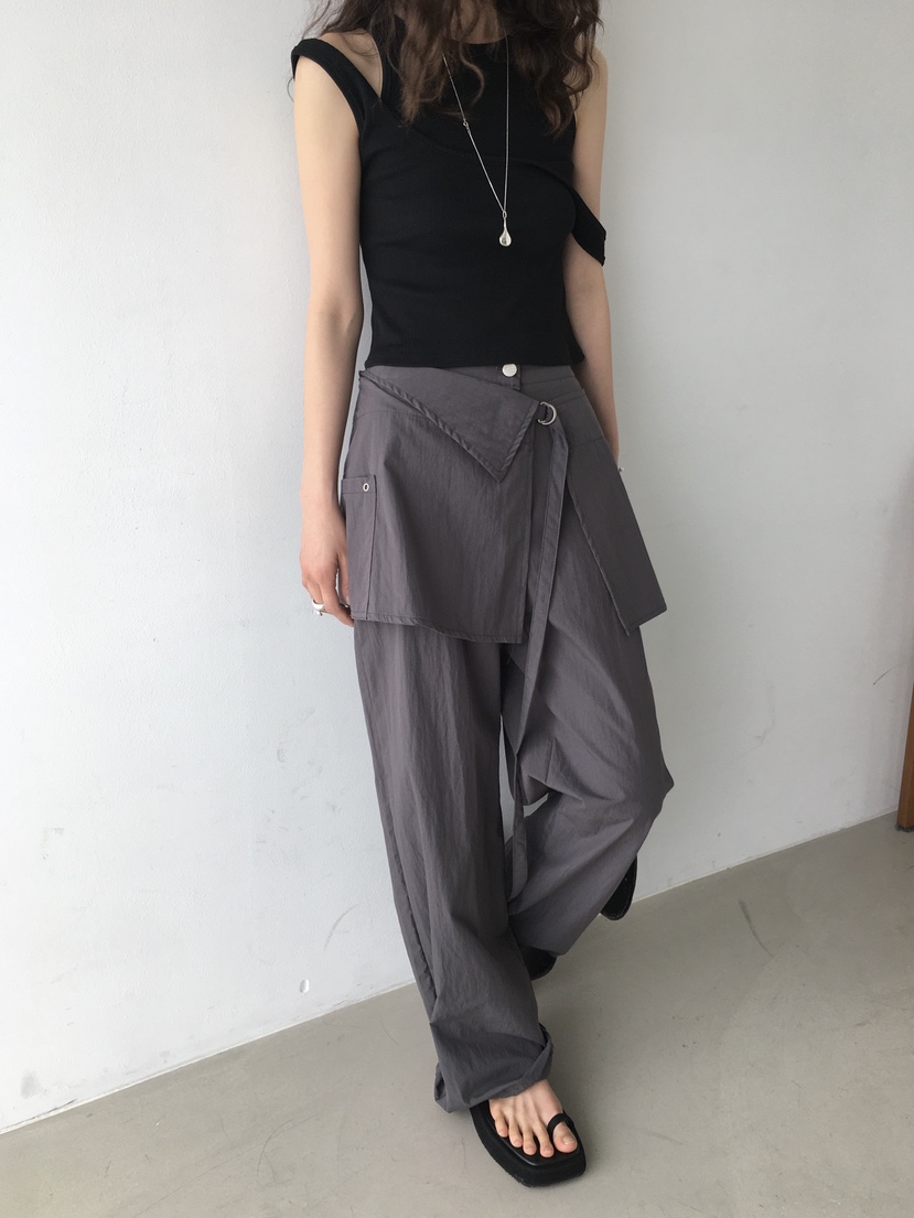 MONDAYMORING韓國直郵女裝新款25春夏真品推薦吊帶背心雙面MONDAYMORING吊帶/背心