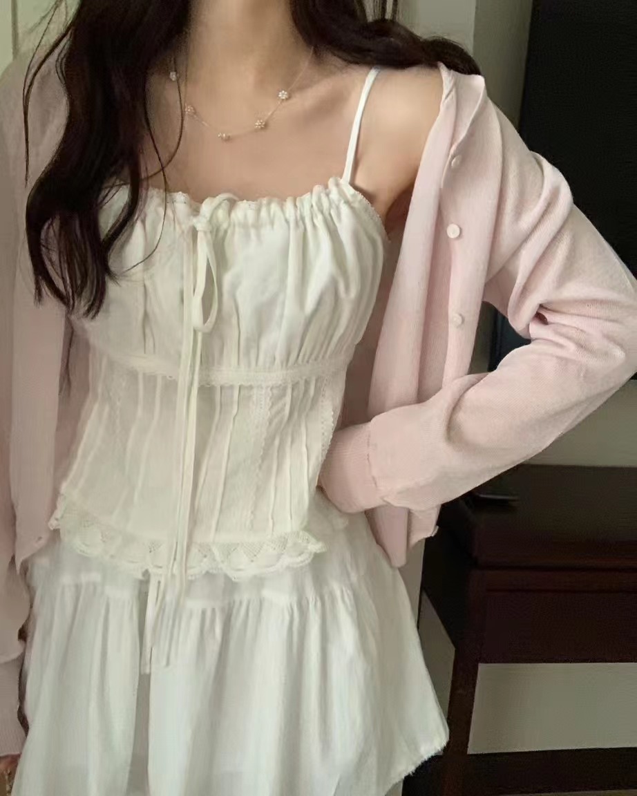 PYT-ot韓國代購女裝新品職業時尚推薦25春夏熱賣人氣吊帶背心pretty young thing吊帶/背心