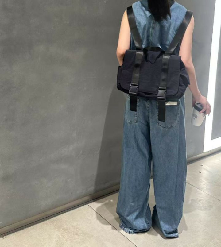 TROUVAILLE東大門直郵女裝新品人氣職業時尚25春夏雙肩背包TROUVAILLE雙肩背包