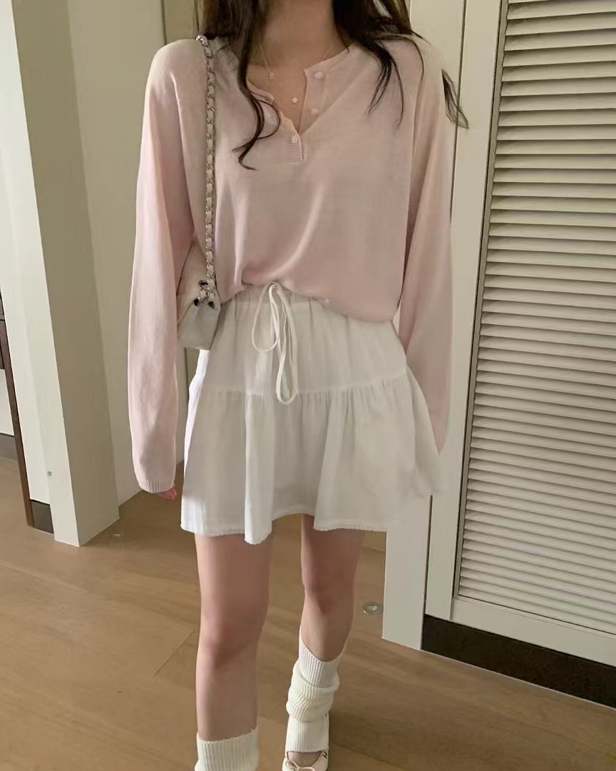 PYT-ot東大門代購女士新品推薦休閑真品25春夏人氣時尚短裙pretty young thing短裙