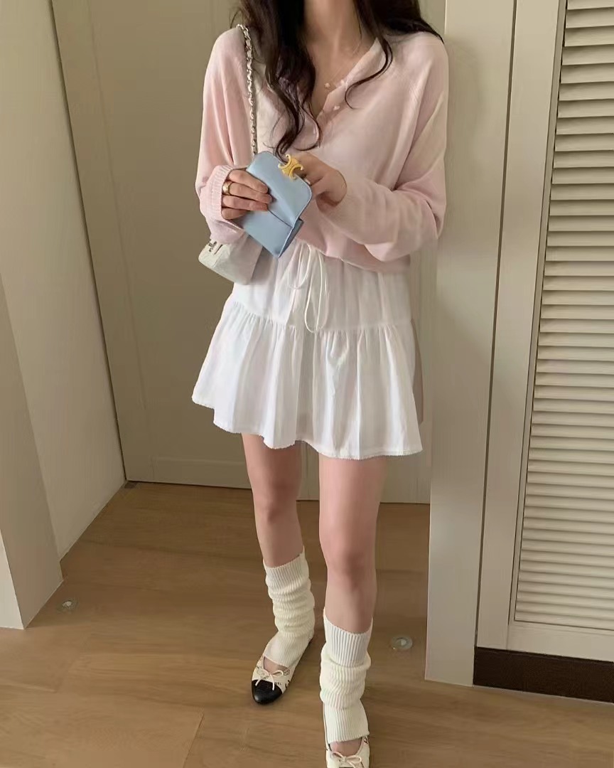 PYT-ot東大門代購女士新品推薦休閑真品25春夏人氣時尚短裙pretty young thing短裙