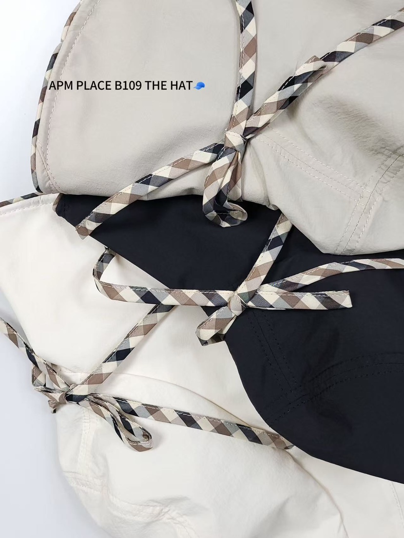 THE HAT-P東大門直郵女裝新品推薦職業休閑帽子漁夫帽格紋THE HAT帽子