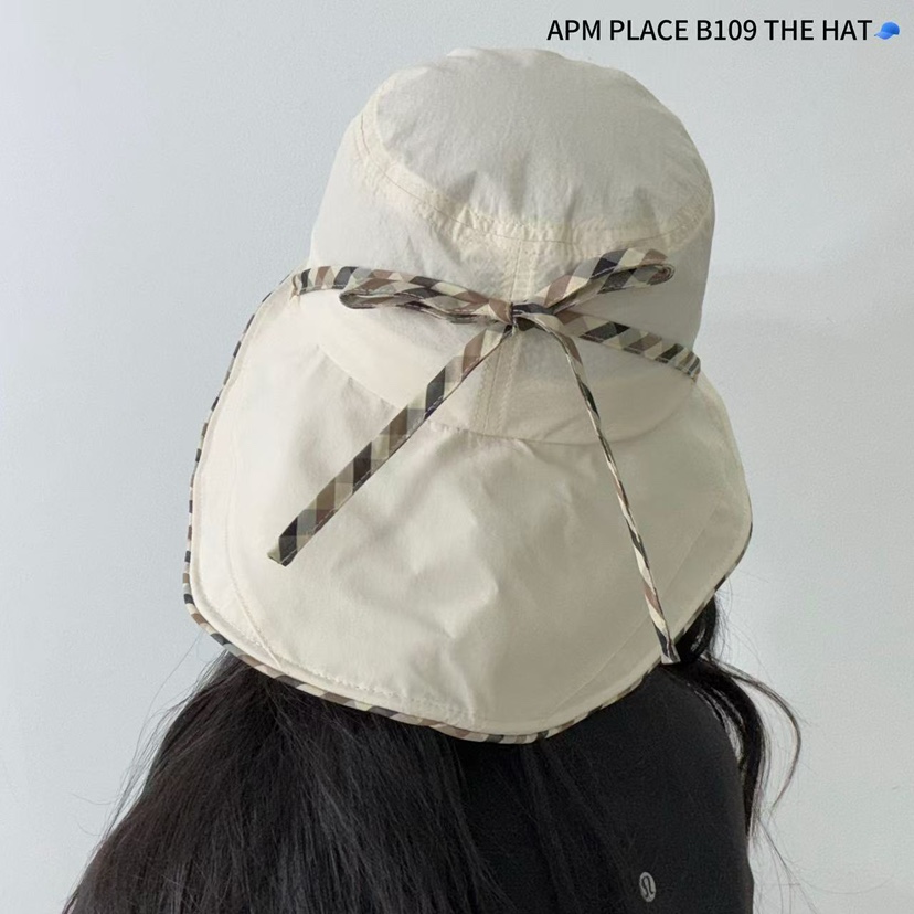 THE HAT-P東大門直郵女裝新品推薦職業休閑帽子漁夫帽格紋THE HAT帽子圖色2