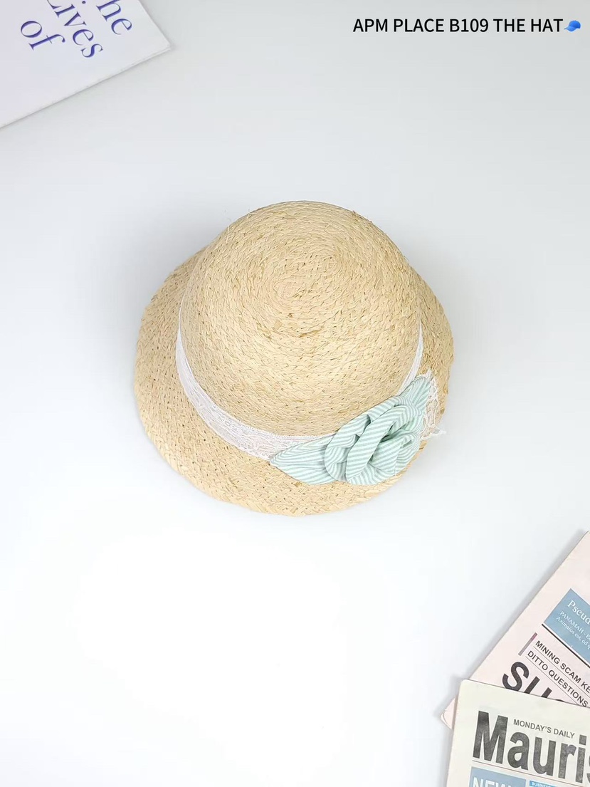 THE HAT-P韓國直郵女士新款25春夏職業熱賣推薦帽子蕾絲花THE HAT帽子