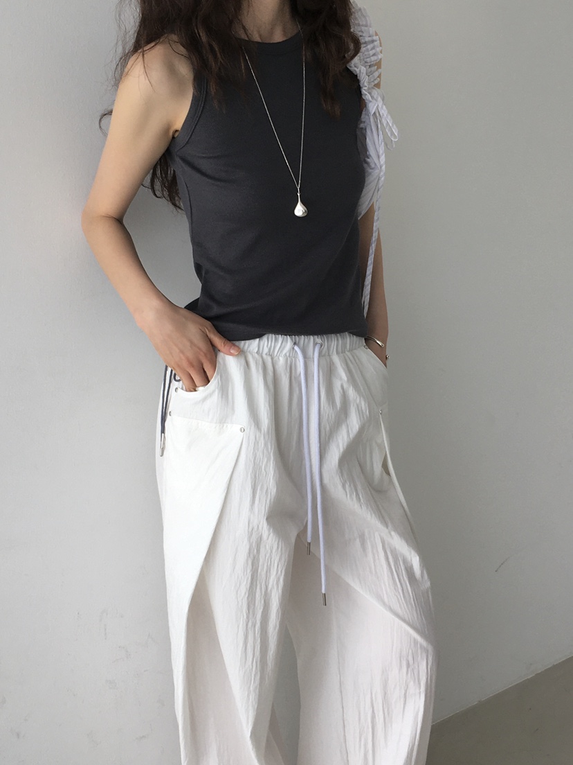 MONDAYMORING韓國代購女裝新款真品職業25春夏推薦吊帶背心MONDAYMORING吊帶/背心