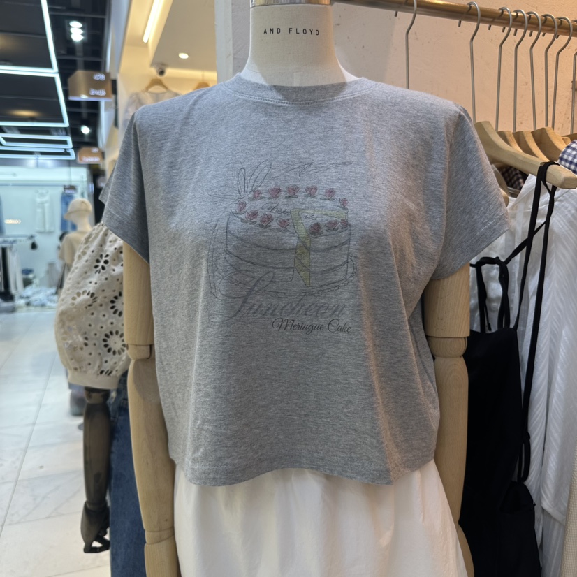 AND FLOYD東大門代購女裝新品時尚25春夏熱賣真品推薦人氣T恤AND FLOYDT恤圖色2