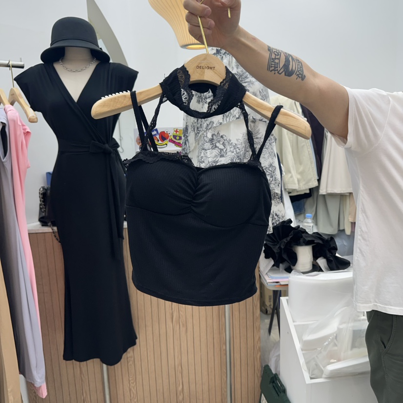 DELIGHT-Q東大門直郵女士新款人氣時尚休閑熱賣真品吊帶背心DELIGHT-Q吊帶/背心圖色2