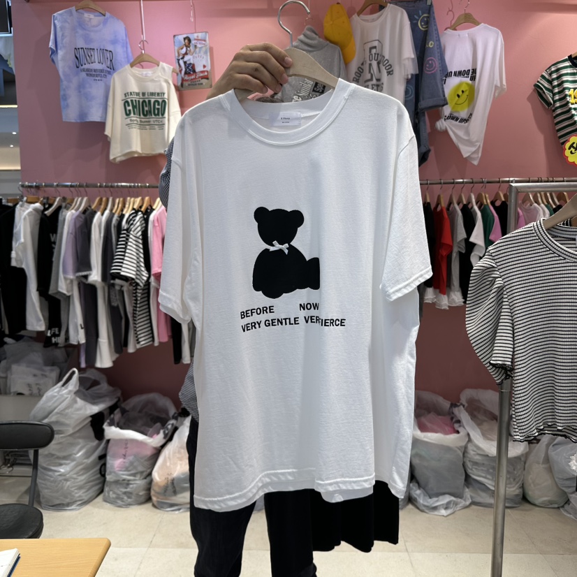 K STORY韓國直郵女裝新品25春夏熱賣休閑真品人氣推薦職業T恤K STORYT恤