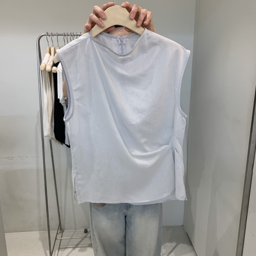 OUTRENE東大門直郵女裝新品25春夏職業推薦真品休閑吊帶背心OUTRENE吊帶/背心圖色2