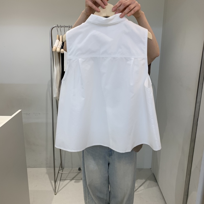 OUTRENE東大門實拍女士新品推薦熱賣真品25春夏休閑襯衫蕾絲衫OUTRENE襯衫/蕾絲衫