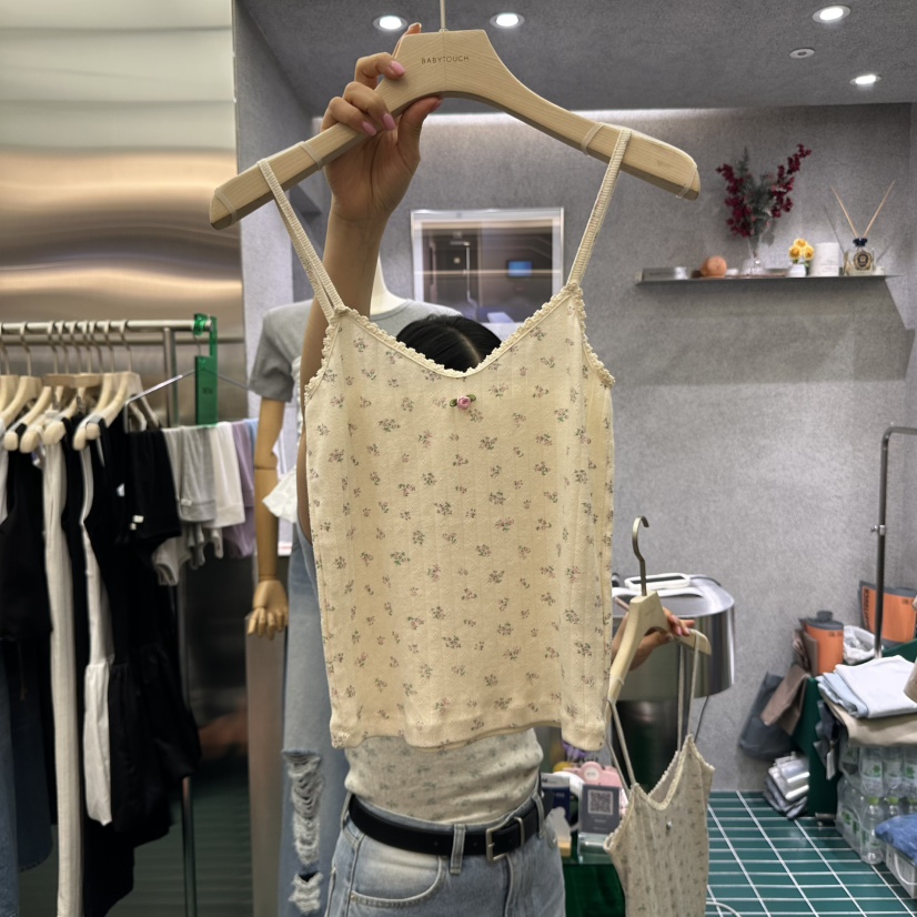 BABYTOUCH東大門實拍女裝新品時尚熱賣推薦人氣休閑吊帶背心BABYTOUCH吊帶/背心