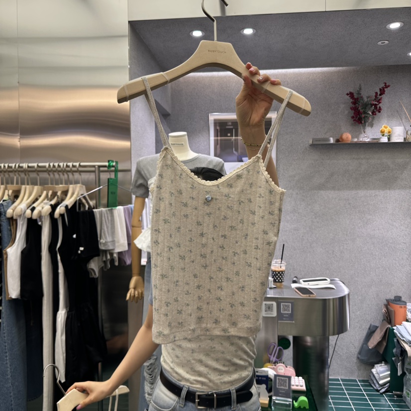 BABYTOUCH東大門實拍女裝新品時尚熱賣推薦人氣休閑吊帶背心BABYTOUCH吊帶/背心圖色2