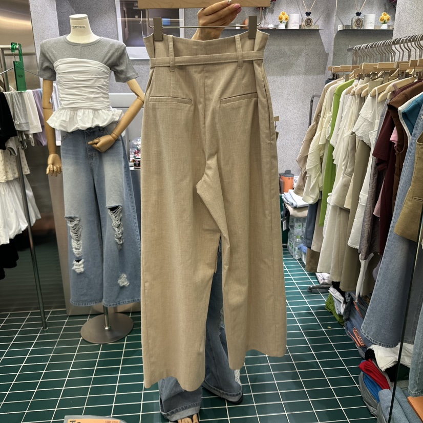BABYTOUCH東大門代購女士新品真品熱賣時尚休閑休閑褲含腰帶BABYTOUCH休閑褲