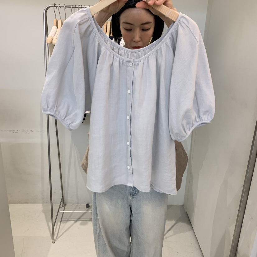 OUTRENE東大門實拍女裝新款熱賣休閑時尚真品推薦襯衫蕾絲衫OUTRENE襯衫/蕾絲衫圖色3