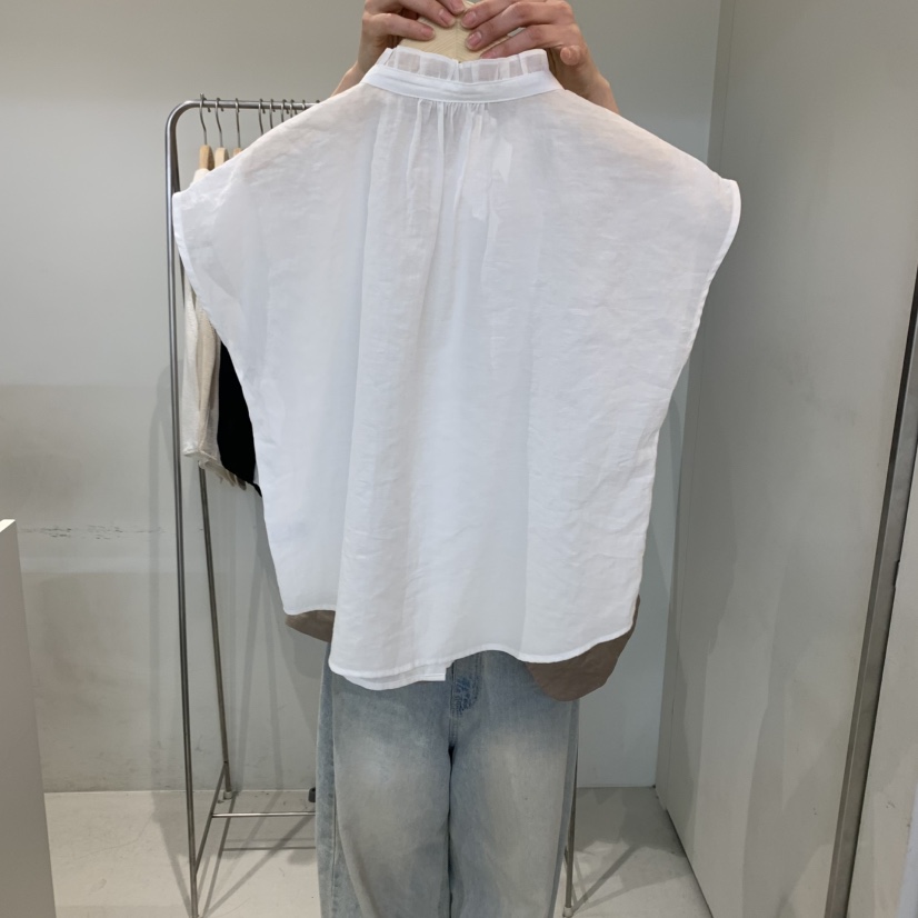 OUTRENE東大門實拍女士新品時尚熱賣推薦真品休閑襯衫蕾絲衫OUTRENE襯衫/蕾絲衫