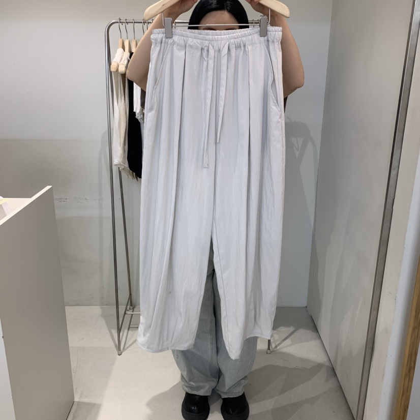 OUTRENE東大門實拍女士新品休閑真品25春夏職業熱賣時尚休閑褲OUTRENE休閑褲圖色2