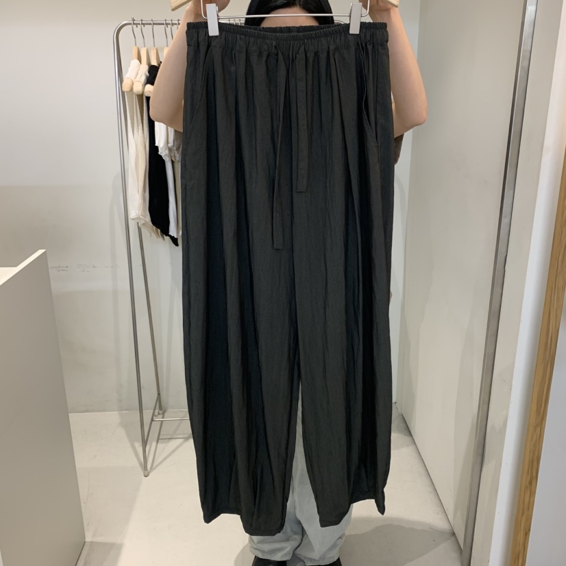 OUTRENE東大門實拍女士新品休閑真品25春夏職業熱賣時尚休閑褲OUTRENE休閑褲圖色3