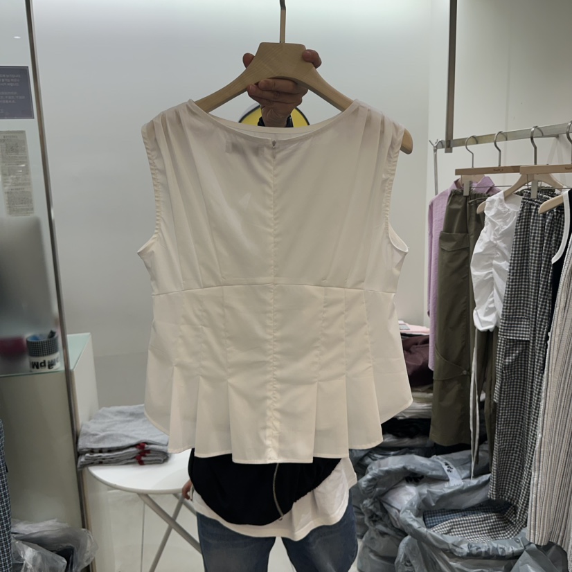 NOON_D東大門代購女裝新品人氣真品職業休閑熱賣25春夏吊帶背心NOON_D吊帶/背心