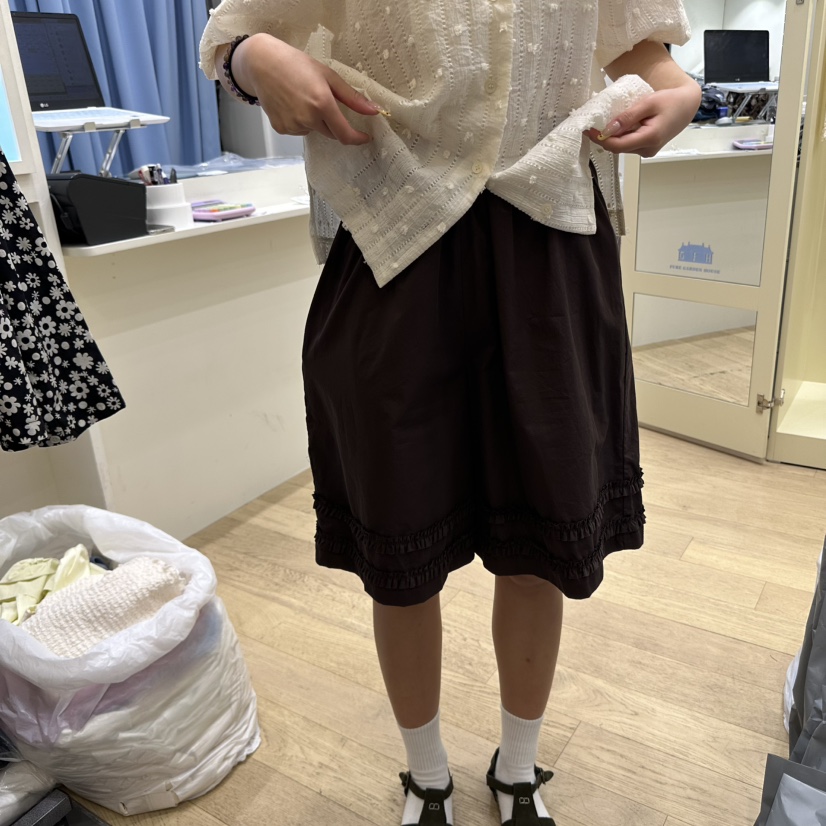 FURE東大門代購女裝新品熱賣25春夏推薦真品時尚職業人氣短褲FURE短褲圖色2