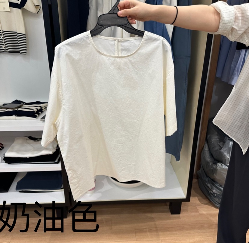 MUYBIEN韓國直郵女裝新品推薦職業熱賣真品25春夏襯衫蕾絲衫MUYBIEN襯衫/蕾絲衫圖色3