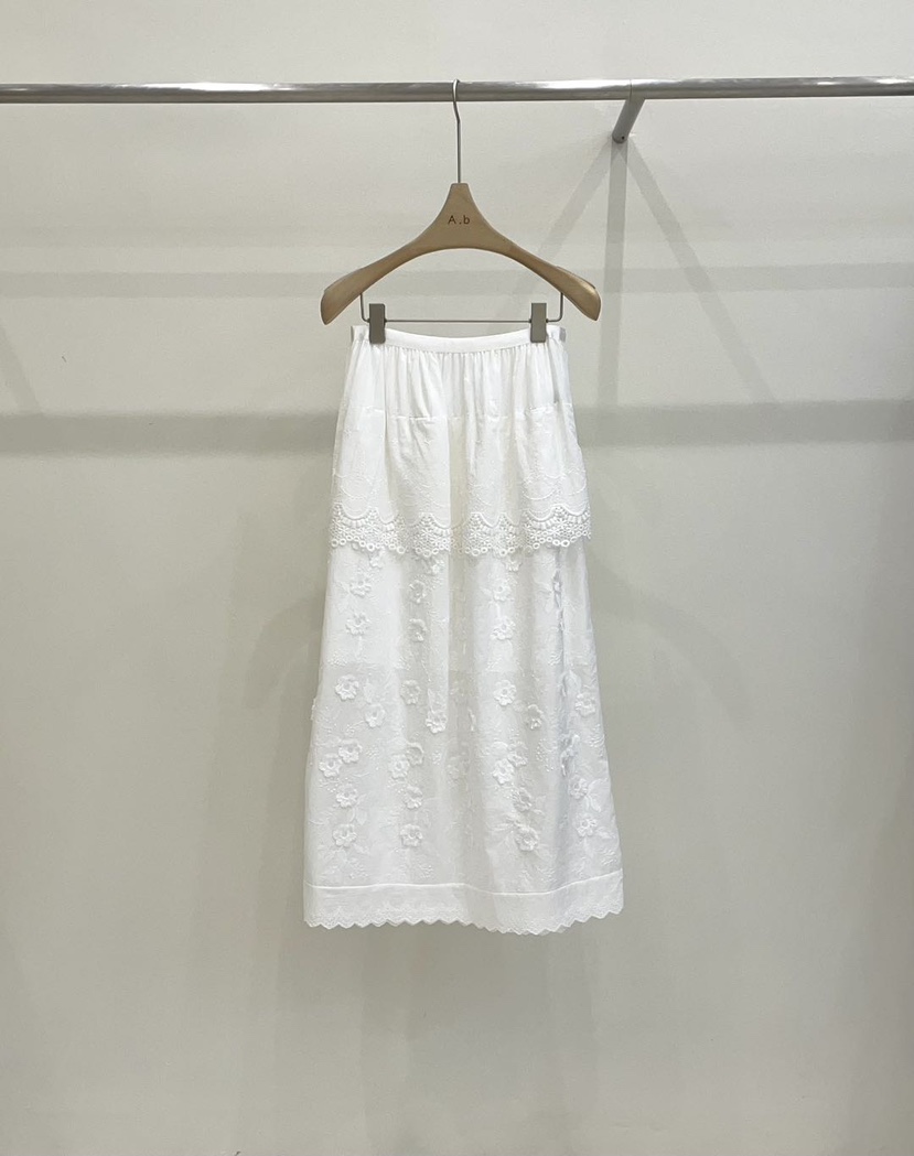 AUTUMN BEIGE-Q東大門代購女士新品25春夏真品半身裙中短裙A.b/AUTUMN BEIGE半身裙/中短裙