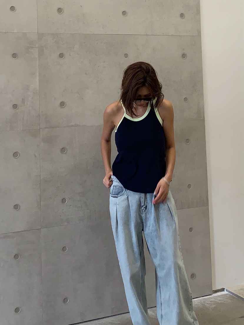 PARIS MATCH韓國直郵㊣東大門實拍女裝新品推薦人氣吊帶背心PARIS MATCH吊帶/背心