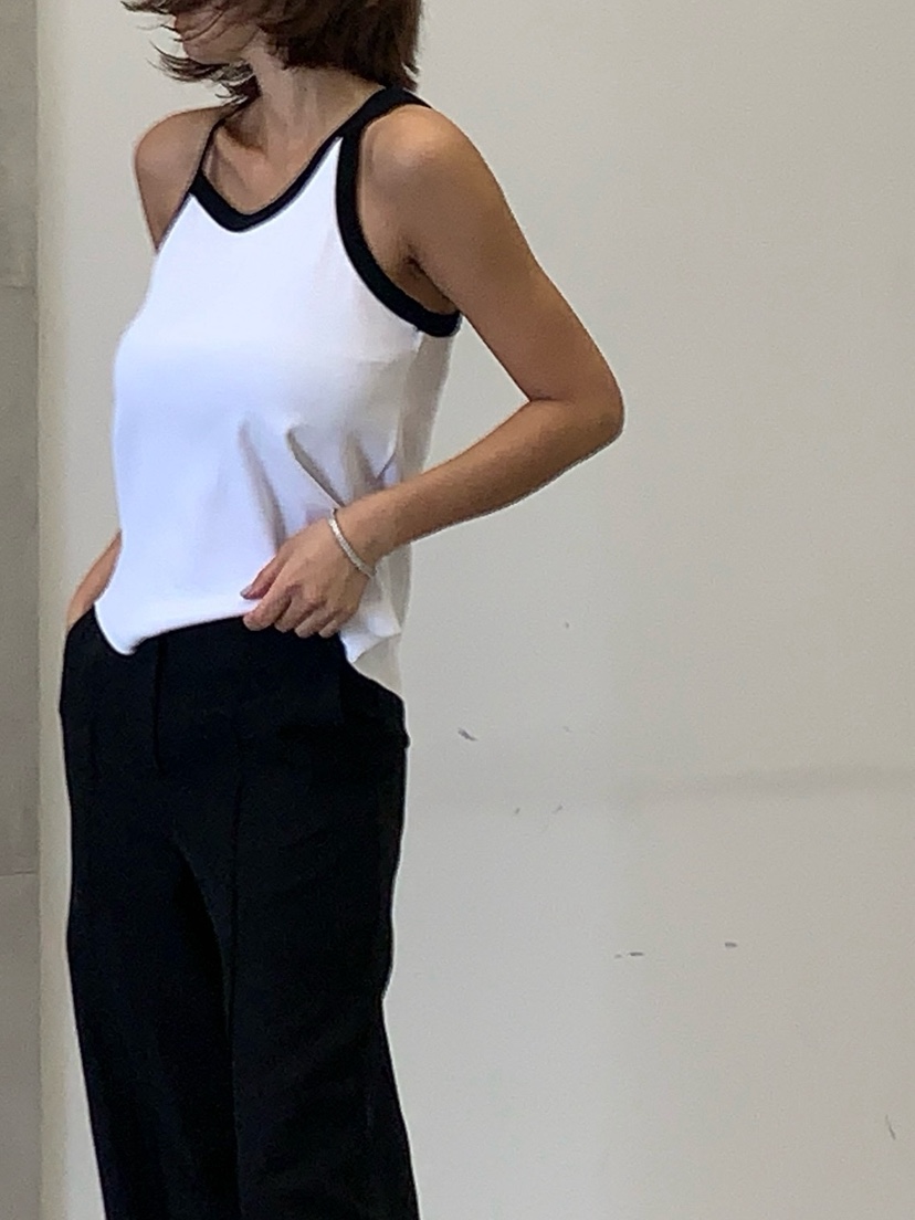 PARIS MATCH韓國直郵㊣東大門實拍女裝新品推薦人氣吊帶背心PARIS MATCH吊帶/背心