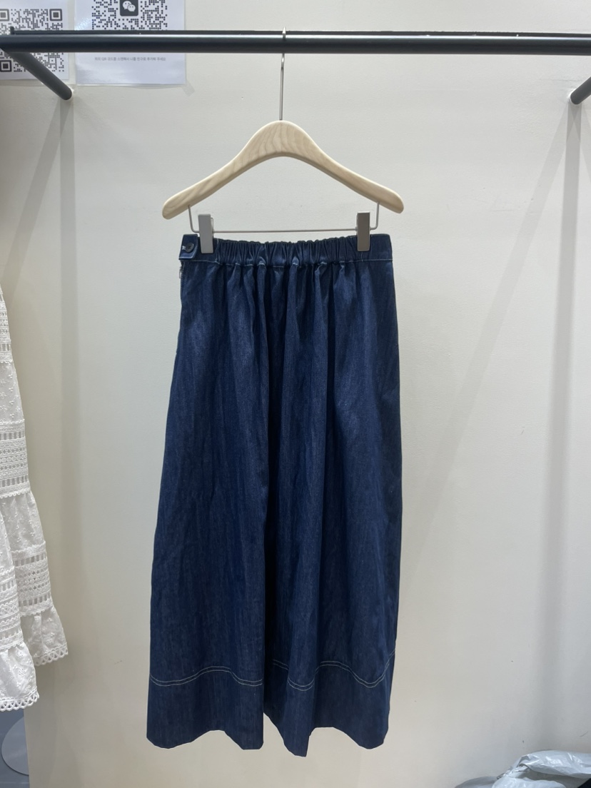 NEOUL韓國直郵女裝新品25春夏人氣職業時尚休閑真品推薦長裙NEOUL/ahin雙領標簽長裙